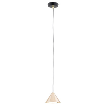 Nowoczesna lampa sufitowa 1-punktowa ELIT 1 BL GOLD 1329/1