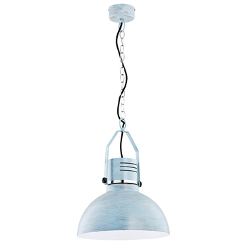 Lampa wiszącamiętowa loft industrialna Medina 1xE27