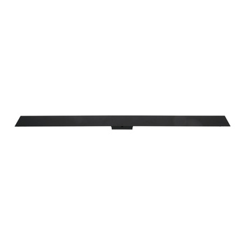 Ścienny kinkiet o długim kształcie czarny 24W LED NAVI 4510