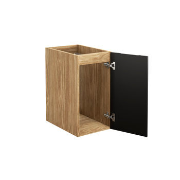 Szafka pod blat 30cm 1 drzwi luxor black 81-30-1d
