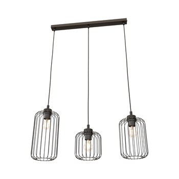 Lampa wisząca druciana na listwie 3xE27 Vander EMIBIG 1365/3