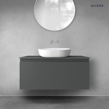 Oltens Vernal szafka 100 cm podumywalkowa wisząca grafit mat 60015400
