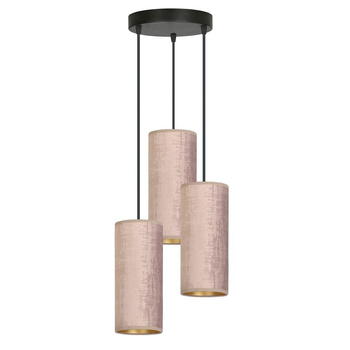 Lampa potrójna 25cm różowy/złoty 3x60W 1061/3PREM 3 PREMIUM
