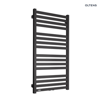Oltens Vanlig grzejnik łazienkowy 96x50 cm czarny mat 55007300