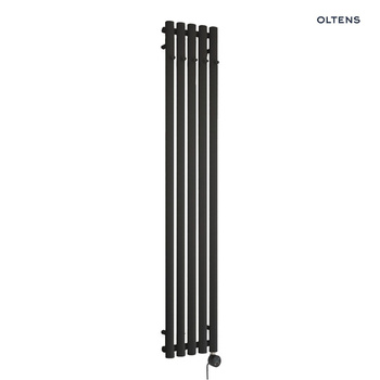 Oltens Stang (e) grzejnik łazienkowy 150x26 cm czarny 55121300