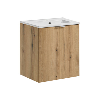 Zestaw meblowy 50cm z umywalką meblową Dance Nova Oak – set-noa 50cm d dance