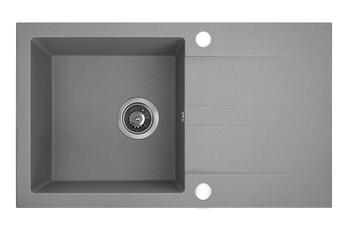 SHIRE zlewozmywak granitowy 1-komorowy z ociekaczem