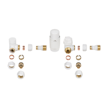 KOMPLET TERMOSTATYCZNY OSIOWY BIAŁY PROV