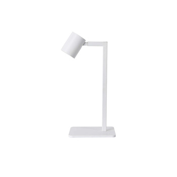 Lampa biurkowa Snow biała 1xGU10