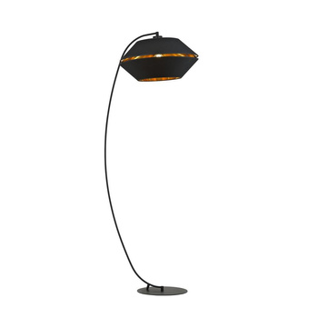 Elegancka lampa podłogowa z kloszem PIANO 1183/LP
