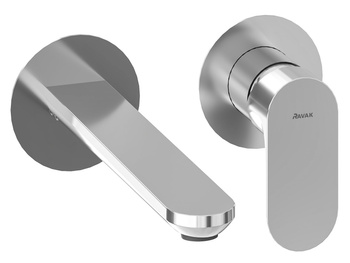 Ravak Bateria umywalkowa Ravak podtynkowa Eleganta EL 019.00CR do R-box dwuczęściowa chrom X070212