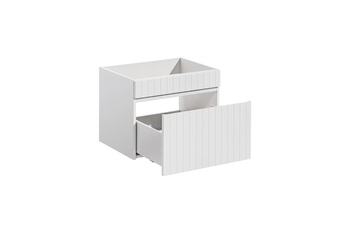 Comad szafka pod umywalkę 60cm 1 szuflada Biały – ICONIC WHITE 82-60-D-1S