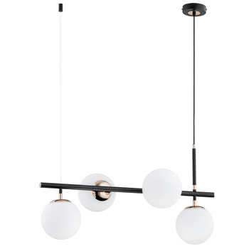 Wisząca lampa FIORE 62203 z czterema kloszami