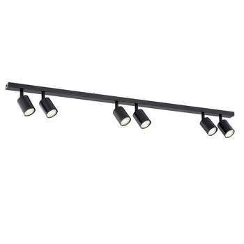 Lampa sufitowa 6-punktowa FLASH 6 BLACK1312/6
