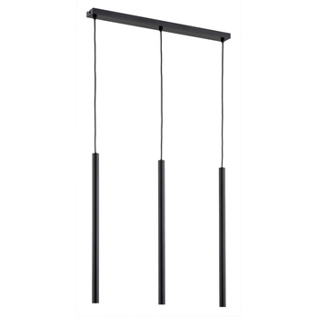 Nowoczesna listwa 3-punktowa COLLET 62300 CZARNA