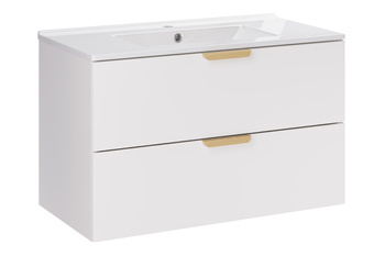 Zestaw meblowy 80cm z umywalką meblową Lava set-asw 80cm lava