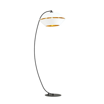 Lampa podłogowa z eleganckim kloszem PIANO 1182/LP