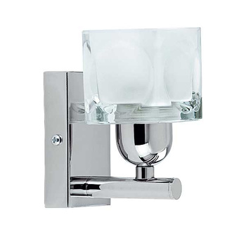 Kinkiet minimalistyczny chrom  Archimedes Mini 1xE14