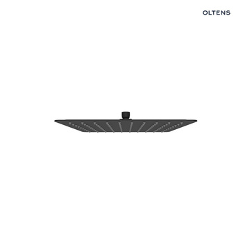 Oltens Vindel (S) deszczownica 30 cm kwadratowa czarny mat 37001300