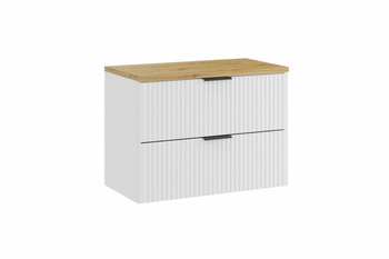 Zestaw meblowy 80cm z blatem Adel White – SET-ADW B ARTISAN 80CM