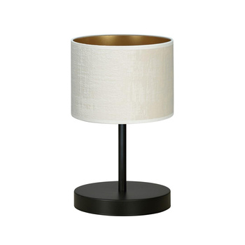 Lampa stołowa lampka 1x15W E27 biała/złota 1052/LN1 HILDE LN1