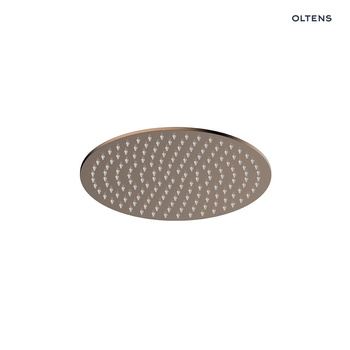 Oltens Vindel deszczownica 30 cm okrągła miedź szczotkowana 37006610