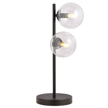 Lampa biurkowa 2x kule 40W przeźroczysty 877/LN2 ROSSI LN2