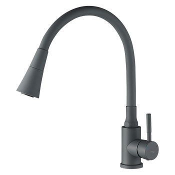 SELVA bateria zlewozmywakowa stojąca z elastyczną 2-funkcyjną wylewką