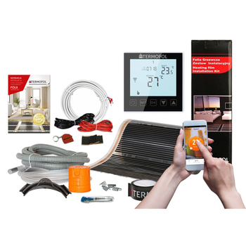 Zestaw folia grzewcza z termoregulatorem WIFI-60W 50cm 18m2 TF305.60.WIFI.180 /zestaw/