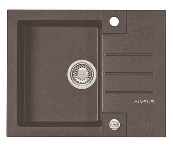 ALVEUS ROCK 30 zlewozmywak granitowy chocolate 4213003