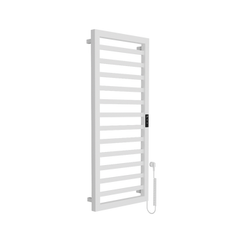 Brego Smart grzejnik łazienkowy elektryczny 115x50 cm, biały mat
