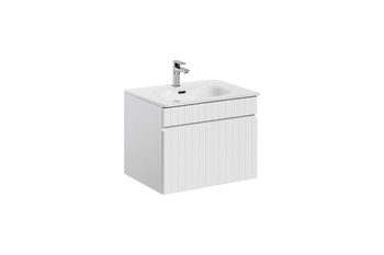 Zestaw meblowy 80cm z umywalką meblową SKY Iconic White – SET ICW-SKY 80 CM