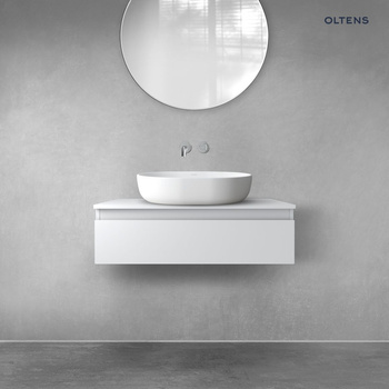 Oltens Vernal szafka 80 cm podumywalkowa wisząca szary mat 60010700