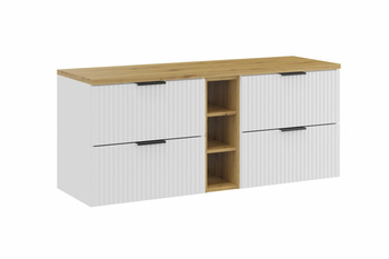 Zestaw meblowy 140cm z blatem Adel White – set-adw b artisan 140cm