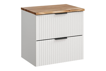 Zestaw meblowy 60cm z blatem SET-ADW B NAT WOTAN 60CM