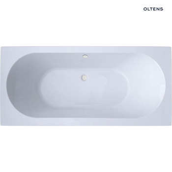 Oltens Lykke wanna 180x80 cm prostokątna akrylowa biała 10014000