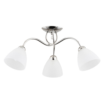 Lampa sufitowa z 3 kloszami AMARILLO 23743 CHROM