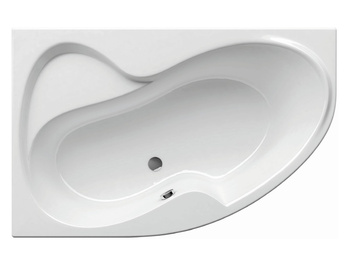 Wanna Ravak CK21000000 – Akrylowa wanna asymetryczna Ravak Rosa II 150x105 L snowwhite