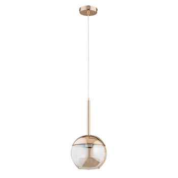 Lampa wisząca z kloszem VOLDA 60824 ZŁOTA
