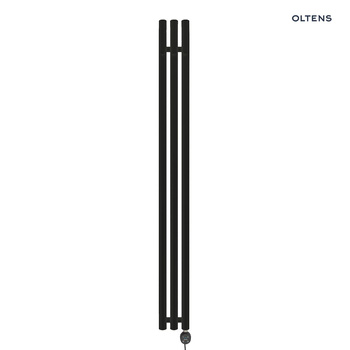 Grzejnik elektryczny Oltens Stang (e) 150x15 cm czarny 55119300