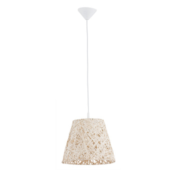 Lampa wisząca Cannucia beżowa 1 x E27