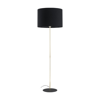 Lampa podłogowa abażur Umberto Black Gold 16029 TK Lighting