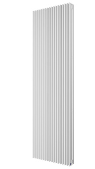 Grzejnik centralnego ogrzewania Instal Projekt VIVAT 2 biały połysk/white silk 180x18 mm VIV2-180/18