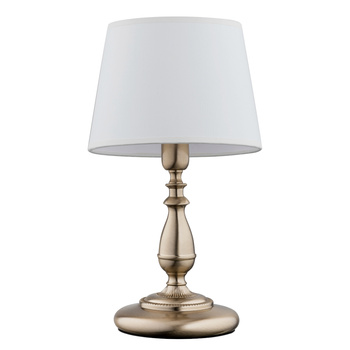 Elegancka lampka nocna ROKSANA 16078 z abażurem