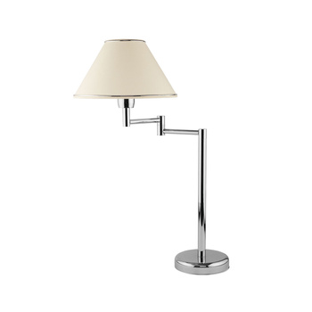 BEGAMO lampa gabinetowa srebrna łamana chromowana 1584