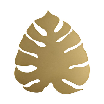 Lampa złota w kształcie listka 3xG9 6W MONSTERA 4665