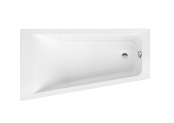 EASY WANNA ASYMETRYCZNA 1500X800 LEWA BIAŁA BIAŁ