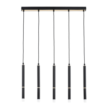 Wisząca listwa 5-punktowa DESTO 62323 z wiszącymi kloszami