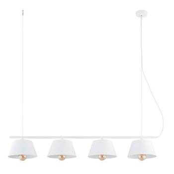 Lampa wisząca w stylu skandynawskim GELATO 4 WHITE 1338/4