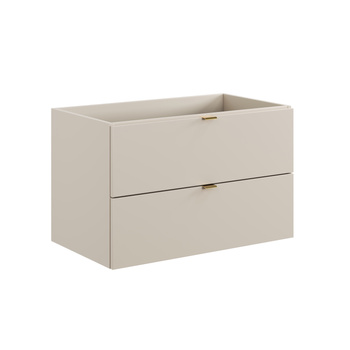 Szafka łazienkowa Comad 80cm 2 szuflady Kaszmirowy Mat – DALIA CASHMERE 82-80-46-2S